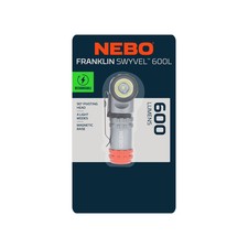 NEBO Franklin Swyvel 600 Lumen COB LED Gray R...