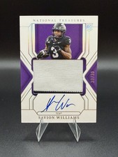 2025 Panini National Treasures Collegiate - Savion Williams RPA /39