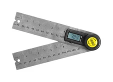 General Tools 822 Stainless Steel 360 Degree Digital Angle Finder Rule 7 L in.