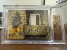 Marketplace image: 2013 Bowman Sterling Le’Veon Bell RC Patch Auto Superfractor 1/1 BGS 9.5