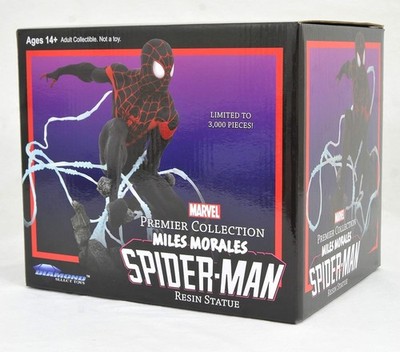Spider-Man Miles Morales Statue 23 cm Marvel Comic Premiere Collection Diamond S