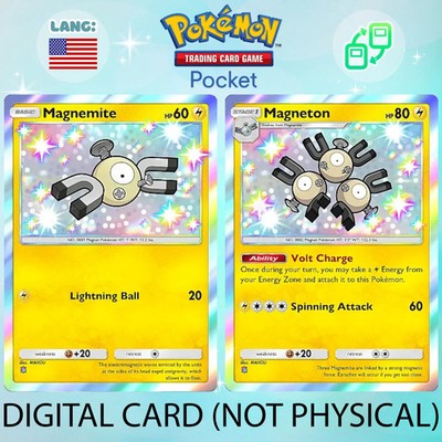 [DIGITAL] Pokemon TCG Pocket - Shiny Magnemite & Magneton (English)