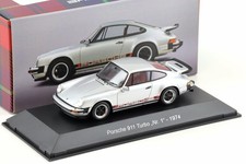1:43 Spark Porsche 911 Turbo Coupe No.1 Louise 1974 Silver Map Dealer