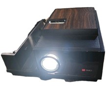 Vintage GAF 2680 2x2 Slide Projector, Model 464-6-01 w/ Power  Remote  Manual