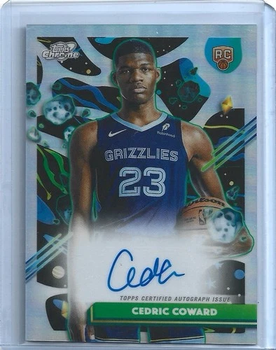 2025 Topps Cosmic Chrome Cedric Coward Base (RAW)