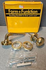 Form & Funktion Wechselgarnitur Drehknauf Mess. pol./Chrom PZ - Türdrücker-Paar 