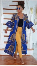 African Print Kimono, Ankara Kimono Outfit. Ankara Women Kimono