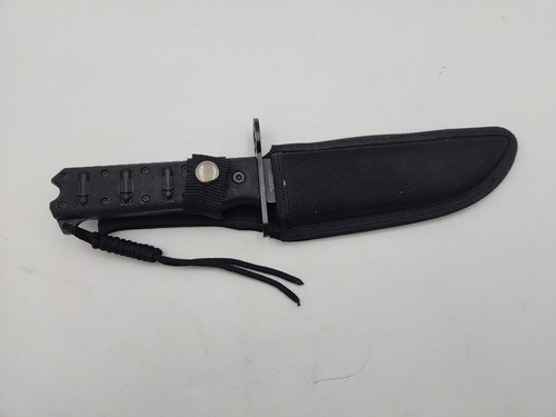 Black Legion Survival Knife 12" with Sheath Black. - Picture 7 of 7