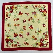 Vintage Sonia Rykiel Handkerchief Pocket Square Bandana Neckerchief