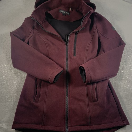 Andrew Marc Knit Jacket Hoodie Zipup 
