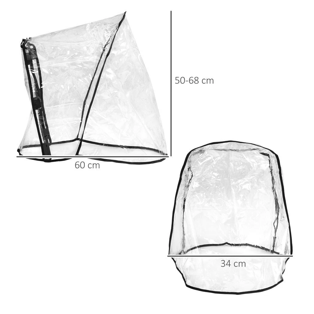 Dog pram cheap rain cover