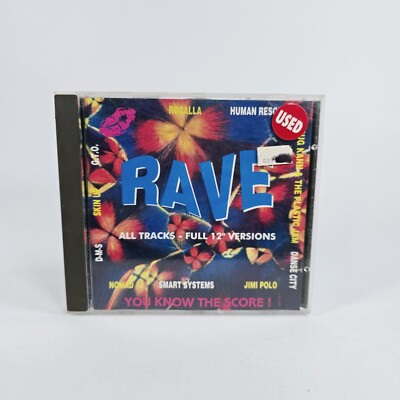 RAVE - Various Artists - All Tracks Full 12'' Versions - Import London 1991