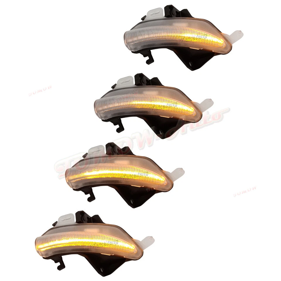 Clear For Lexus CT200H 2014 2015 2016-2017 LED Dynamic Turn Signal Light - Image 4 of 4