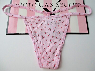 Victoria's Secret Pink No Show Tanga 5er-Pack – Unsichtbar Unter Enger Kleidung