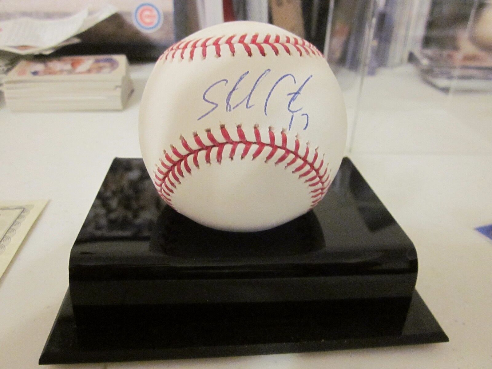 Starlin Castro Autographed Baseball