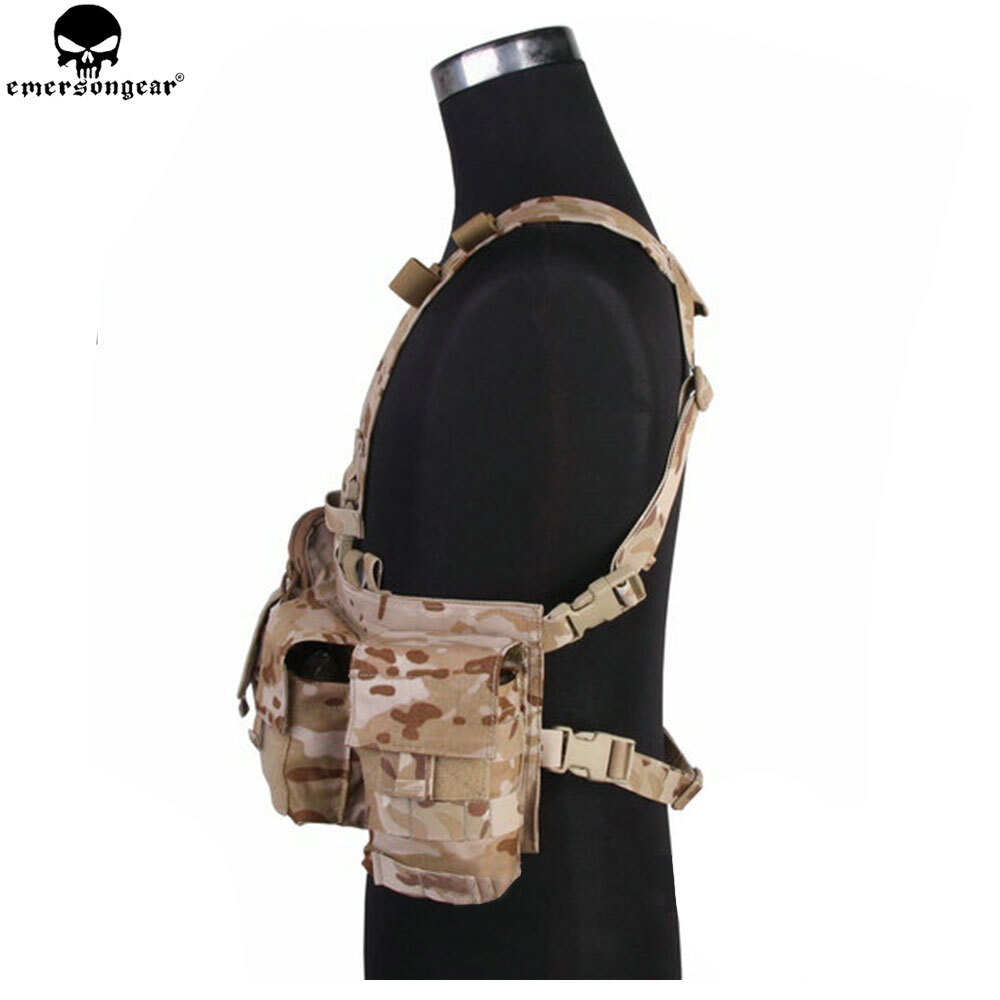 Emerson Tactical Combat Chest Rig UW Gen Split Front Harness Vest