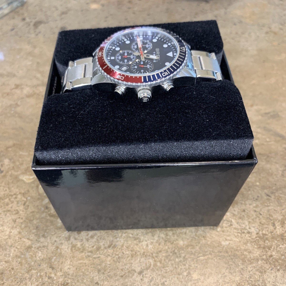 Orologio Uomo BREIL Cronografo Acciaio Movimento Seiko WR 100mt BLU TW1224 - Idee Preziose Vendita Online di Orologi - Gioielli - Articoli da Regalo
