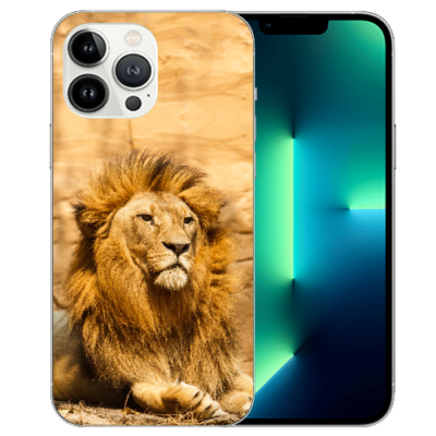 handyhüllen iphone 16 pro mit band Clear Case mit kurzem Chunky Band