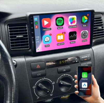 Apple Carplay For Toyota Corolla 2006-2013 Android 13 Car Stereo Radio GPS WiFi