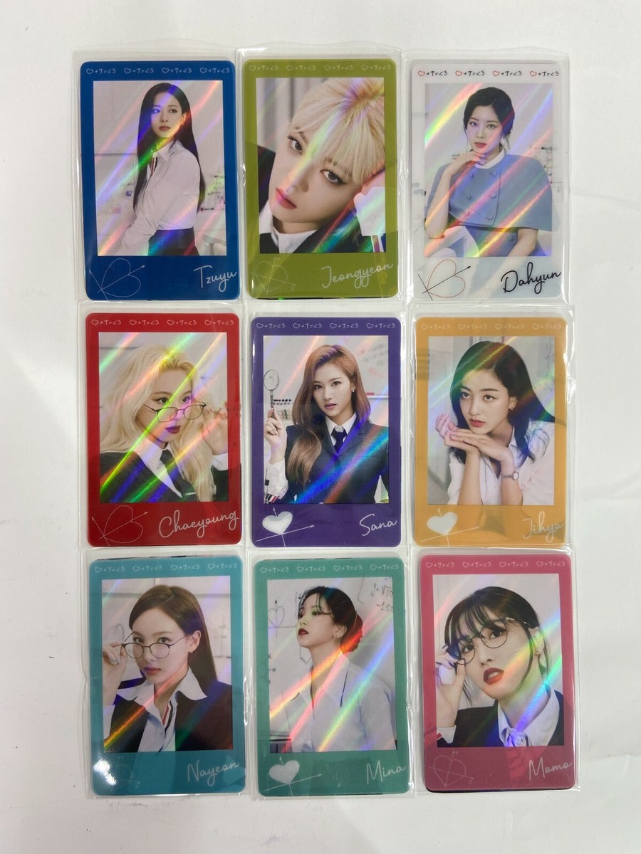 O+T=<3 LOVE: OF FORMULA - TWICE 4枚 ラキドロ Withdrama Love of Formula TWICE (VOL. KeaPOP – 3) タレントカード