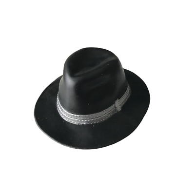 Creatable World Doll Black Silver Stylish Hat Cowboy Accessories Accessory
