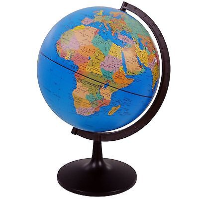 LARGE Rotating Earth Globe Atlas Map Educational Toy Ornament Decor Gift UK  | eBay