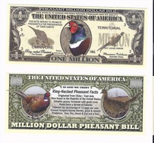 Dollar Fasan, Rooster, Wildlife Series