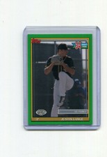 2021 Topps Pro Debut Green Draft Pick 34 Justin Lange 63/99
