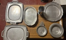 Vintage 12 Piece Set Dura Cast USA Cauldron Decorative Set | DC 6012 And More