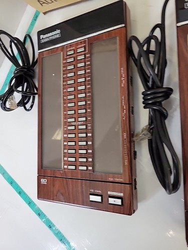 Panasonic Easa-Phone Automatic Dialer KX-T1235 & KX-T1220 Untested Vtg Collectib - Picture 6 of 16