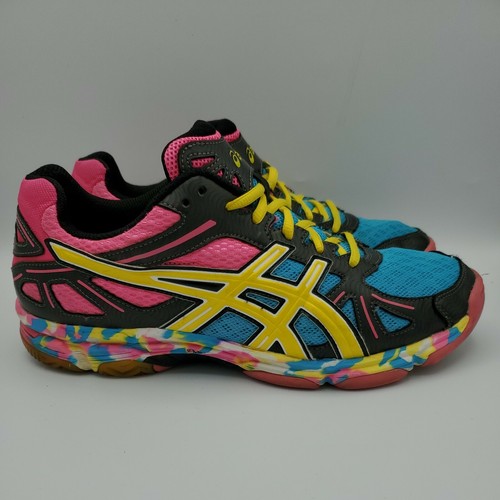multi colored asics