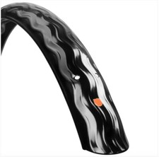 Velo Orange VO BLACK Wavy 58mm Aluminium Fenders, 650b