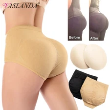 Buttock Padded Bum Pants HOT Hip Enhancer Shaper Butt Lifter Boyshorts Underwear