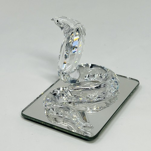 Swarovski Cobra Welcome Year Of The Snake Figurine 7603 NR 000 003 MIB - Picture 8 of 15