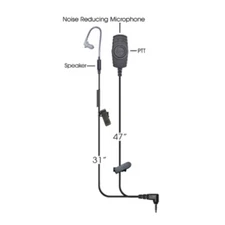 Klein Victory Earpiece for POC Apple iOS and Android GroupTalk App