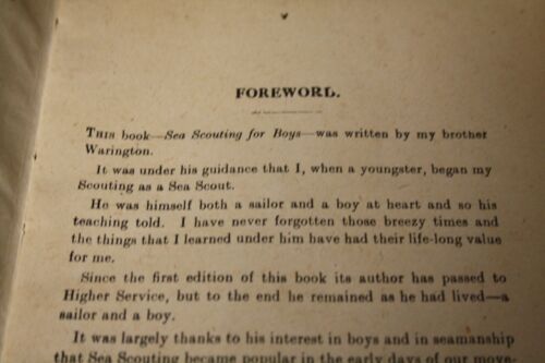 1945 Sea Scouting And Seamanship For Boys - W. Baden Powell - Great Britain - Imagen 4 de 9