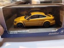 Solido Soli4311601 Mercedes-Benz C63 AMG Black Series – SolarBeam Yellow – 2012 