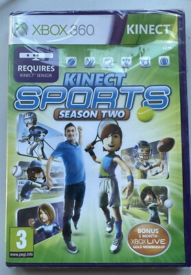 Kinect Sports: Season Two Microsoft Xbox 360, 2011 Neu und versiegelt