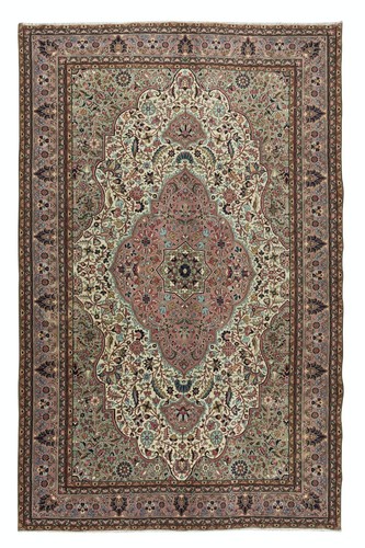 6.4x10.2 Ft One of a Pair Handmade Turkish Wool Area Rug, Woolen Floor Covering - Picture 1 of 5