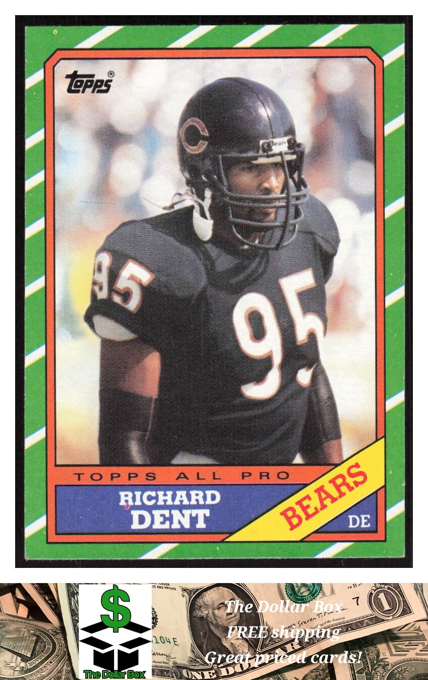 1986 Topps #19 Richard Dent - Chicago Bears