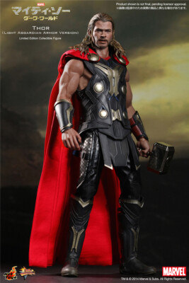ホットトイズ　THOR The Dark World MMS224 Hot Toys HT MMS225 Thor The Dark World Thor Light Asgardian Armor