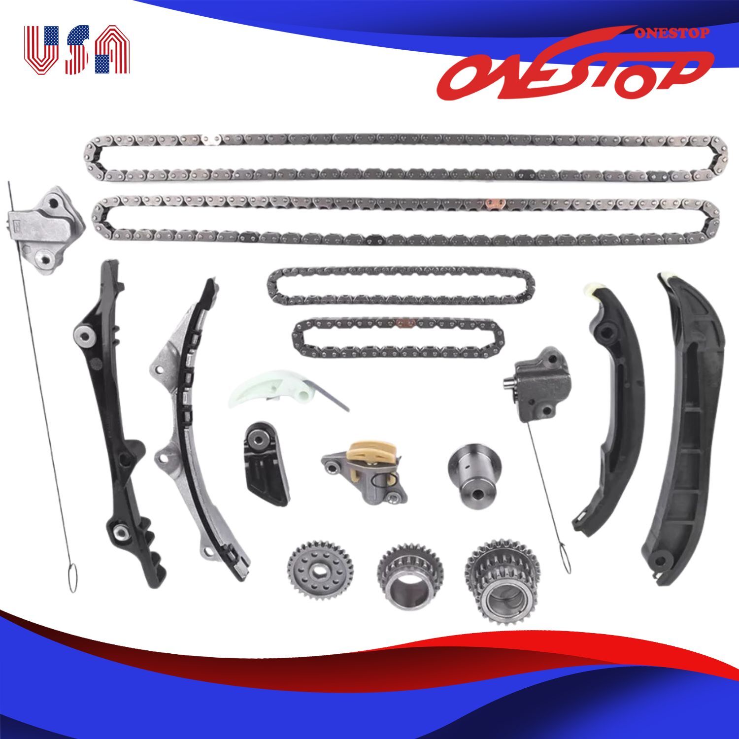Timing Chain Kit for Maserati 2014 2015 2016 2017 Maserati Quattroporte Ghibli