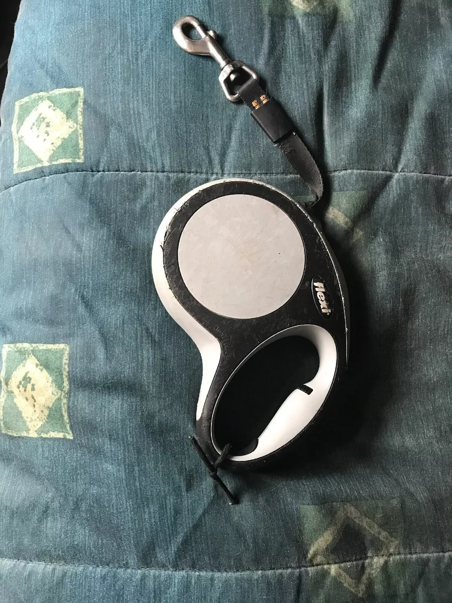 Flexi Comfort Retractable Dog Leash in Grey, Large 16