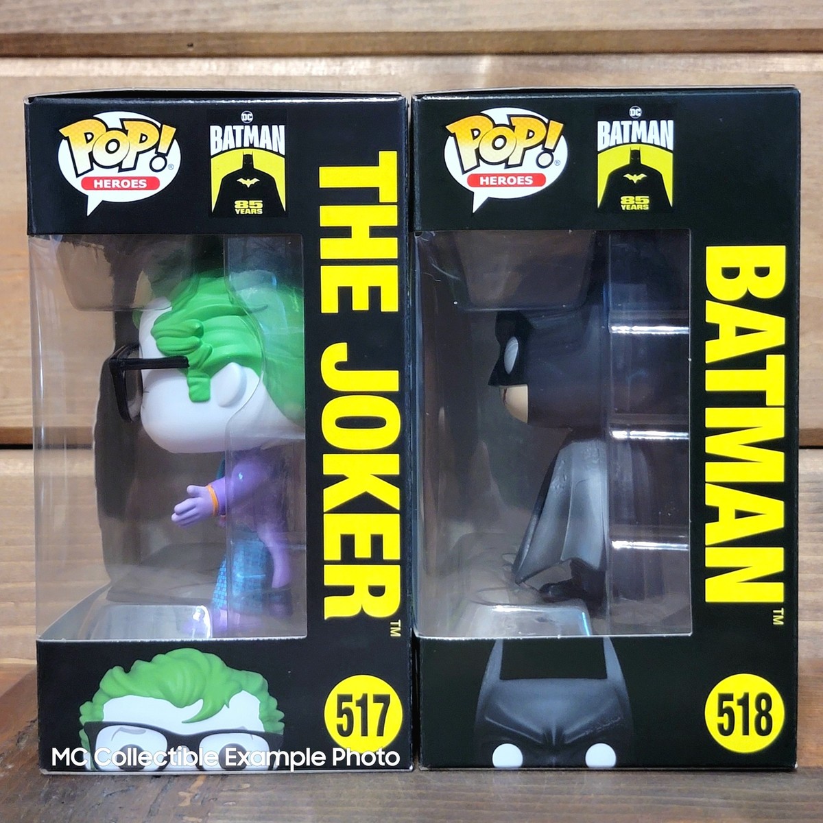Batman 85th Anniversary The Joker 517 Batman 518 Heroes Funko Pop