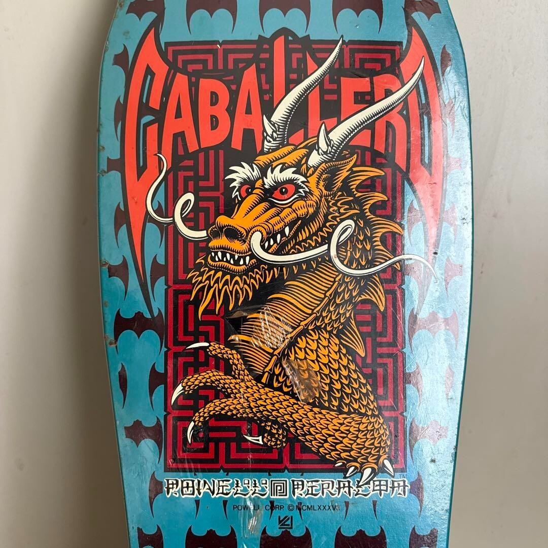スケートボード 1980's Powell & Peralta STEVE CABALLERO Vintage 1980's Powell & Peralta Steve Caballero Skateboard