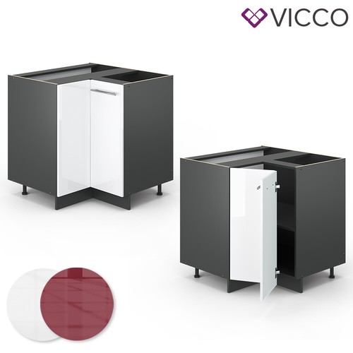 Küchenschrank Hängeschrank Unterschrank Küchenzeile Fame-Line Vicco - Bild 35 von 130