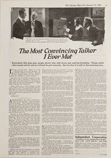 1920 Print Ad Dr Law's Mastery of Speech Published by Independent Corporation NY