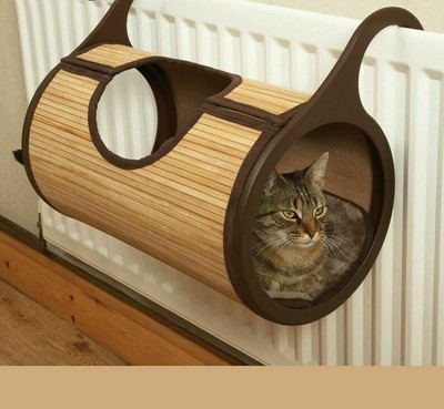 double cat radiator bed