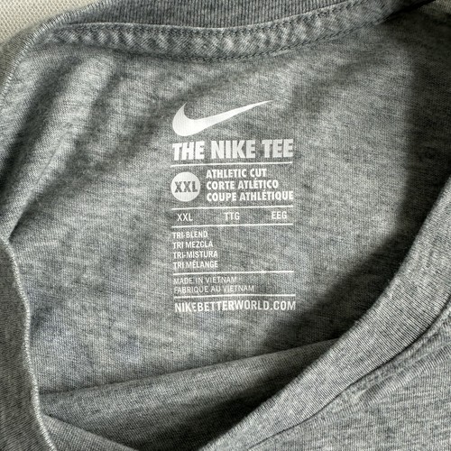 Nike Kentucky Wildcats Basketball T-Shirt Mens Size 2XL Big Blue Nation Gray - Picture 10 of 10