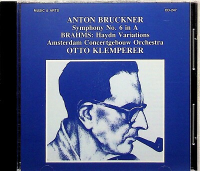BRUCKNER Symphony No.6 BRAHMS Haydn Variations KLEMPERER CGb Live 1957-61 CD Jpn